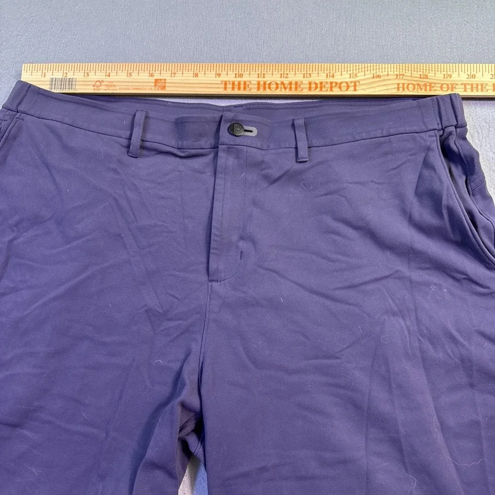 Public Rec All Day Every Day Men 40 Shorts BLACK Nylon Spandex Stretch Golf